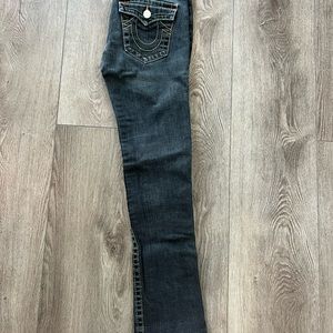 True Religion skinny/straight leg jean